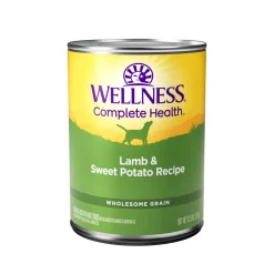 Wellness Natural Lamb and Sweet Potato Canned Dog Food - 12.5 Oz - Case of 12