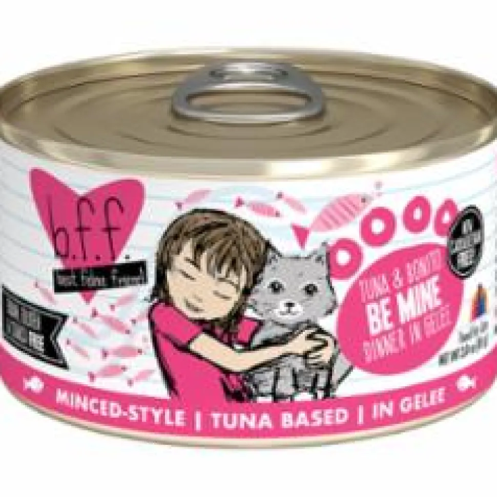 Weruva BFF Be Mine Tuna Bonito Canned Cat Food - 3 Oz - Case of 24