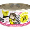 Weruva BFF 4EVA Tuna Chicken Canned Cat Food - 3 Oz - Case of 24