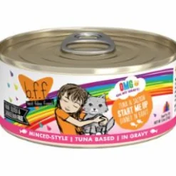 Weruva BFF OMG START ME Tuna Canned Cat Food - 5.5 Oz - Case of 8