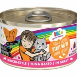 Weruva BFF OMG START ME Tuna Canned Cat Food - 2.8 Oz - Case of 12