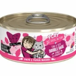 Weruva BFF PLAY DOUBLE DARE Tuna Pate Canned Cat Food - 5.5 Oz - Case of 8