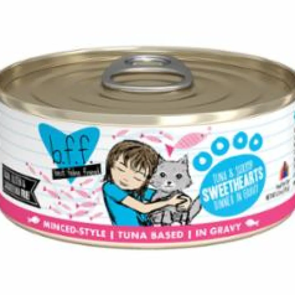 Weruva BFF Sweetheart Tuna Shrimp Canned Cat Food - 5.5 Oz - Case of 24