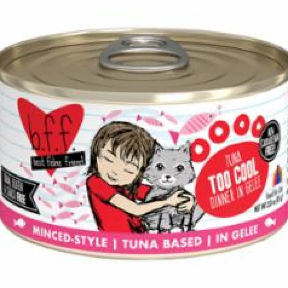 Weruva BFF TOO COOL Tuna Canned Cat Food - 5.5 Oz - Case of 24