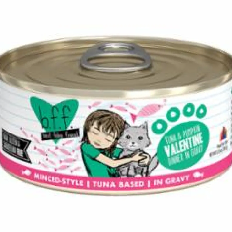Weruva BFF VALENTINE Tuna Vegetables Canned Cat Food - 5.5 Oz - Case of 24