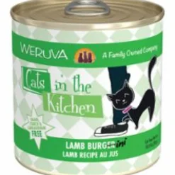 Weruva Cats in the Kitchen Lamb BURGINI Canned Cat Food - 10 Oz - Case of 12