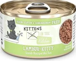 Weruva Cats in the Kitchen Grain-Free Kitten Lambur-Kitty Lamb Canned Kitten Cat Food - 3 Oz - Case of 12
