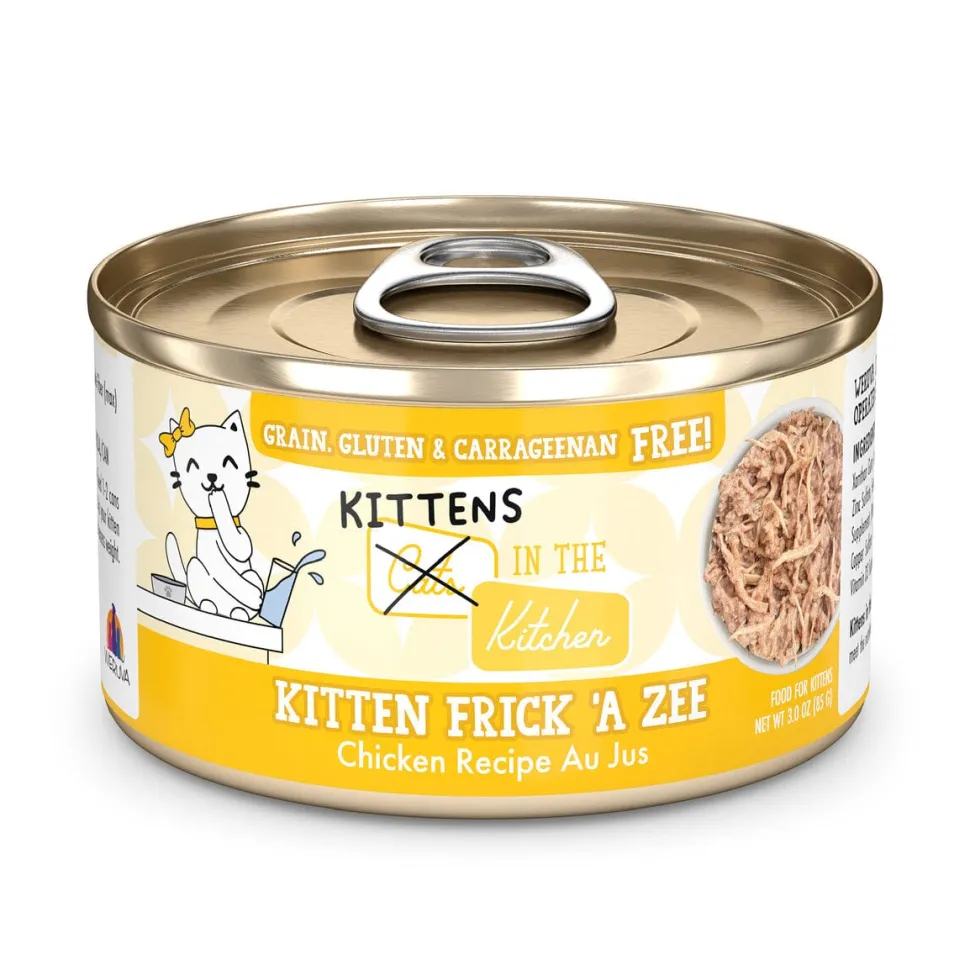 Weruva Cats in the Kitchen Grain-Free Frick 'A Zee Chicken Canned Kitten Cat Food - 3 Oz - Case of 12