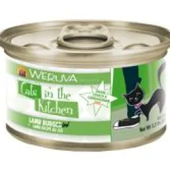 Weruva Cats in the Kitchen LAMB BURGER-INI Canned Cat Food - 3.2 Oz - Case of 24