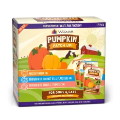 Weruva Dog and Cat Pumpkin Variety Pack Wet Pet Food - 2.8 Oz - Case of 12