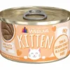 Weruva Kitten Puree Tuna and Salmon Canned Cat Food - 3 Oz - Case of 12