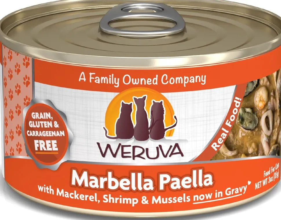 Weruva Marbella Paella Canned Cat Food - 3 Oz - Case of 24