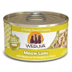 Weruva Meow Luau Canned Cat Food - 3 Oz - Case of 24
