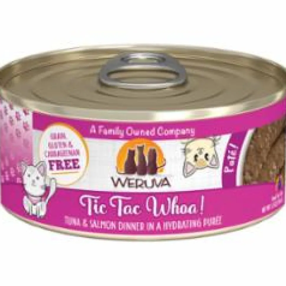 Weruva Pate Tis Tac Whoa Canned Cat Food - 5.5 Oz - Case of 8