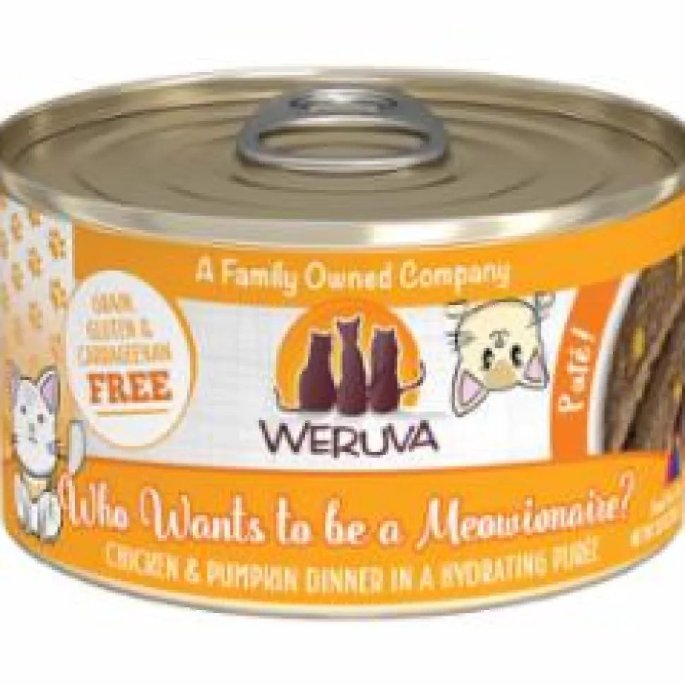 Weruva Pate Who Wants to be a Meowionaire Canned Cat Food - 3 Oz - Case of 12