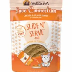 Weruva Slide and Serve Love Connection Wet Cat Food - 2.8 Oz - Case of 12