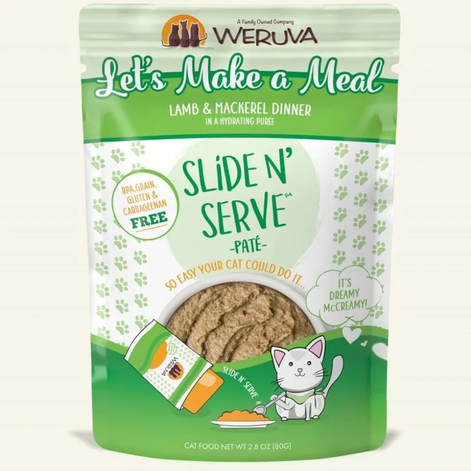 Weruva Slide and Serve Make-a-Meal Wet Cat Food - 2.8 Oz - Case of 12