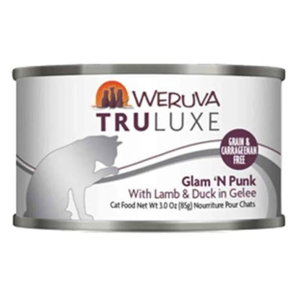 Weruva TruLuxe Glam N' Punk Canned Cat Food - 3 Oz - Case of 24