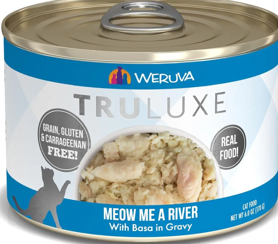 Weruva TruLuxe Meow-Me-a-River Canned Cat Food - 6 Oz - Case of 24