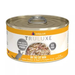 Weruva TruLuxe On-The-Cat-Wok Canned Cat Food - 3 Oz - Case of 24