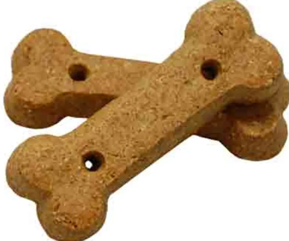 Wet Noses Treats Howlin' Goodies Peanut Butter Medium Bone BULK Crunchy Dog Treats - Case of 10 lb