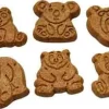 Wet Noses Treats Howlin' Goodies Apple Cinnamon Bears BULK Crunchy Dog Treats - Case of 10 lb