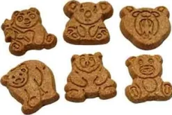 Wet Noses Treats Howlin' Goodies Apple Cinnamon Bears BULK Crunchy Dog Treats - Case of 10 lb