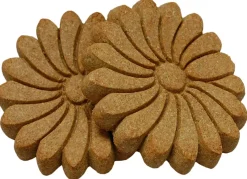 Wet Noses Treats Howlin' Goodies Apple Carrot Big Flower BULK Crunchy Dog Treats - Case of 10 lb