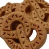 Wet Noses Treats Howlin' Goodies Cheddar Pretzel BULK Crunchy Dog Treats - Case of 10 lb
