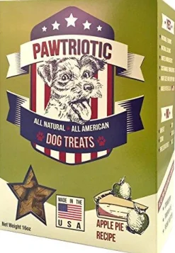 Wet Noses Treats Pawtriotic Treats Apple Pie Crunchy Dog Treats - 16 oz Box