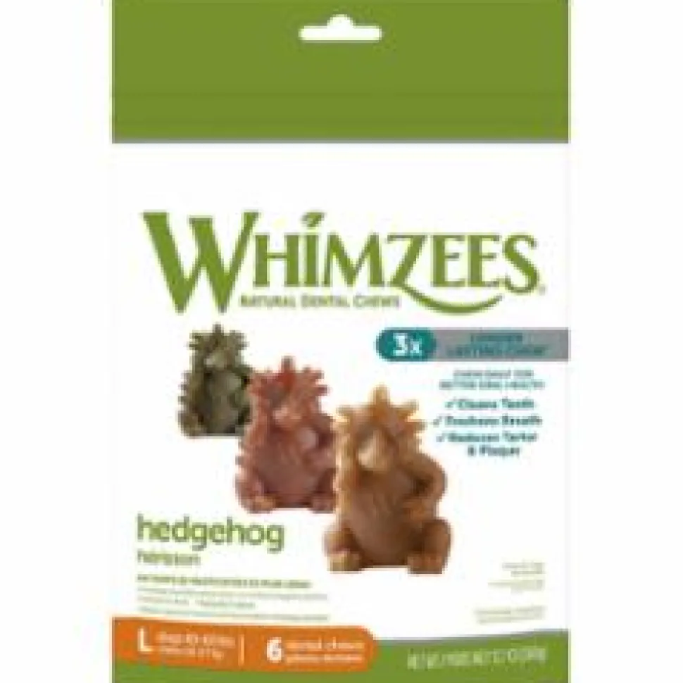 Whimzees Hedgehog Dental Dog Chews - Large - 12.7 Oz