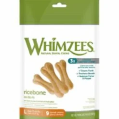 Whimzees Rice Bones Dental Dog Chews - 19 Oz