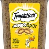 Whiskas Temptations Jumbo Stuff Tasty Chicken Soft and Crunchy Cat Treats - 14 oz