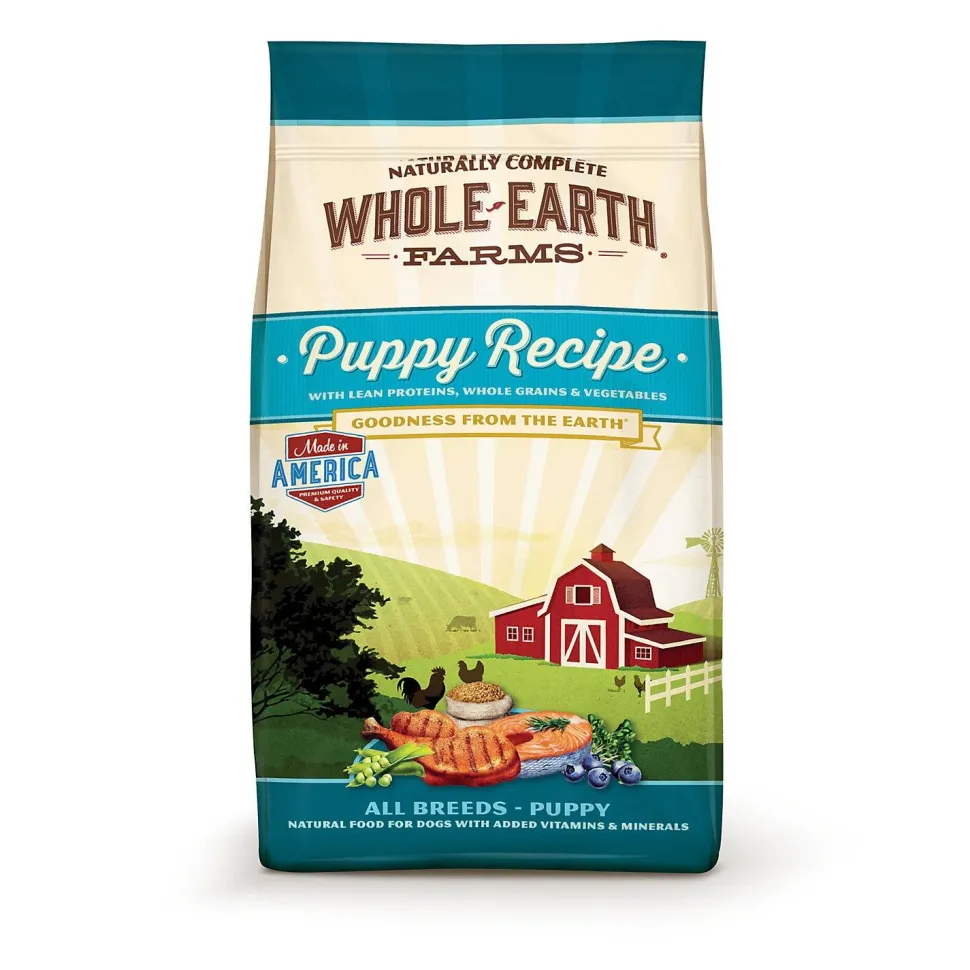 Whole Earth Farms Grain-Free Healthy Puppy Dry Dog Food - 25 lb Bag