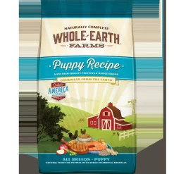 Whole Earth Farms Healthy Grains Puppy Chicken & Rice Dry Dog Food - 4 lb Bag