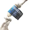 Wholesome Hide Double Yum Chuck Rope Toy Dog Natural Chews -