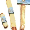 Wholesome Hide Hide Basted Bones 4" - 5" Bacon Basted Flat Knot Bone Dog Natural Chews -