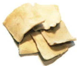 Wholesome Hide Large Chips Bacon Basted Dog Natural Chews - 1 lb Bag