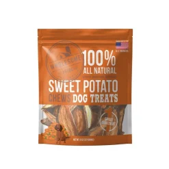 Wholesome Pride Sweet Potato Chews Dog Dehydrated Treats - 8 oz Bag