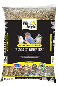 Wild Delight Advanced Bugs N' Berries Wild Bird Food Seed Mix - 4.5 Lbs