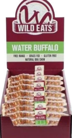 Wild Eats Bully Tail Natural Dog Chews - Buffalo - 11 In - 14 Count