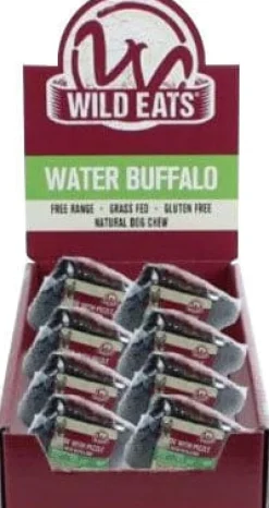 Wild Eats Horn With Pizzle Natural Dog Chews - Buffalo - Small all - 12 Count