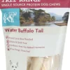 Wild Eats Water Buffalo Tail Dog Chews Natural Dog Chews - Buffalo - 4 - 5 In - 5 Pack