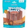 Wonder SnaXX NutterZ Dog Treat Bacon with peanut butter - Large - 5 Count