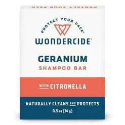 Wondercide All-Natural Flea & Tick Cat and Dog Shampoo Bar - 0.5 oz Trial Bar - Case of 12