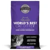 World's Best Cat Litter Purple Bag Multiple Cat Clumping Cat Litter - Lavender - 14 lb Bag - Case of 3