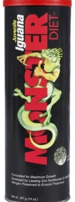 Zeigler Bros 3/32" Juvenile Iguana Monster Diet Reptile Food - 20 lb Bag