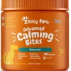 Zesty Paws Advanced Calming Bites Behavior Turkey Flavor with Melatonin Soft Chew Dog Supplements - 90 Count