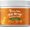Zesty Paws Pill Wraps Probiotic Paste Gut Health Bacon Flavor for Dogs - 4.2 Oz