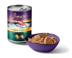 Zignature Salmon Formula Canned Dog Food - 12/13 oz Cans - Case of 1